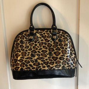 Leopard Hello Kitty purse